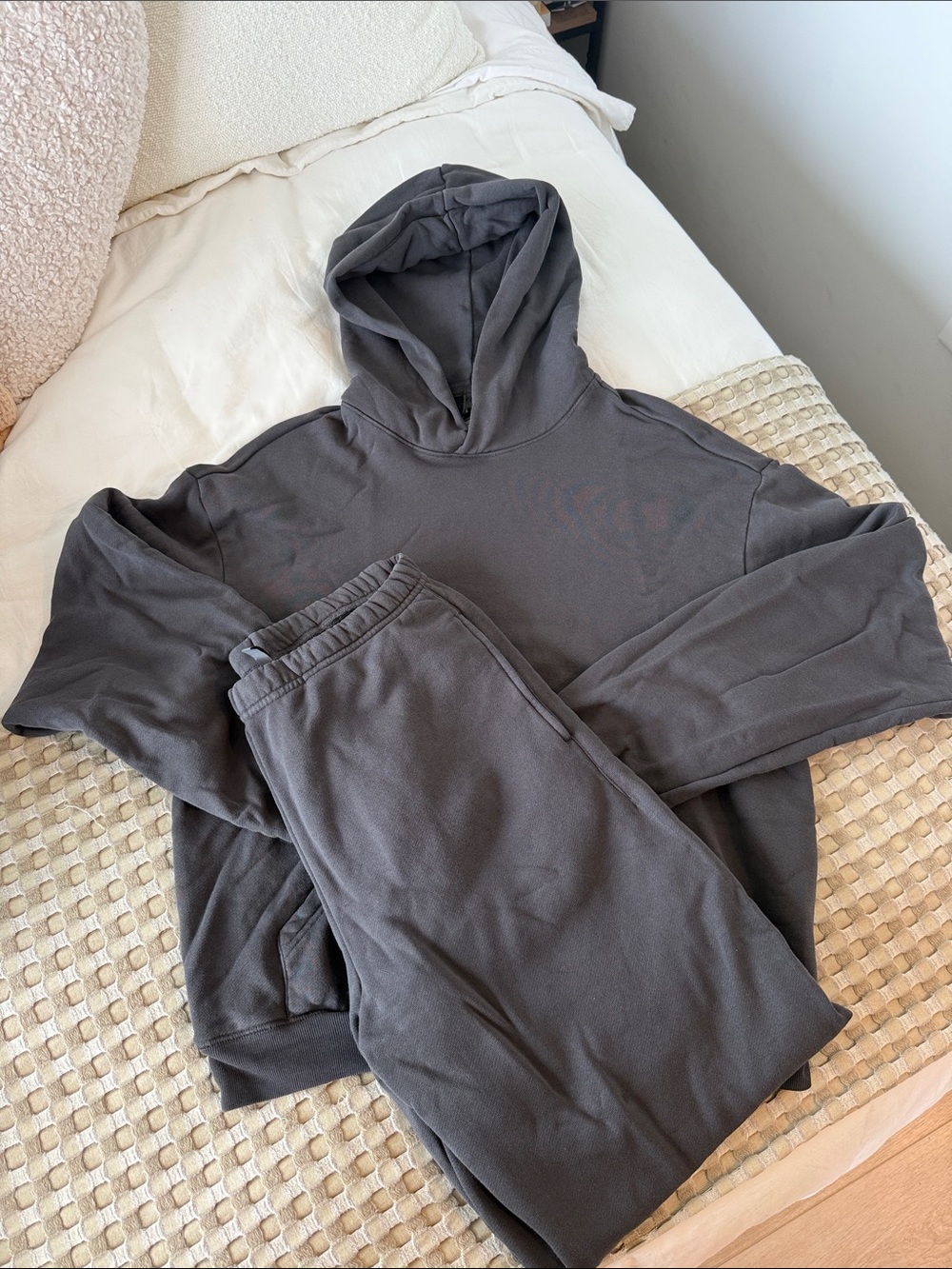Skims French terry hoodie jogger sweat set
